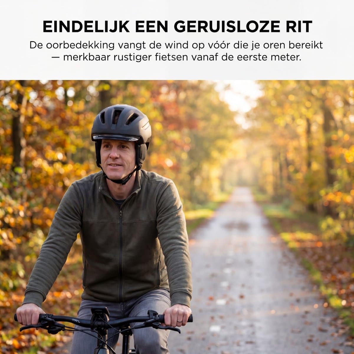 GO-OFF Oorkappen Fietshelm Set Maat M – Wintervoering & Zomer Oorbescherming tegen Windgeruis – Voor Fietshelm, E-Bike en Speed Pedelec Helm thumbnail 5