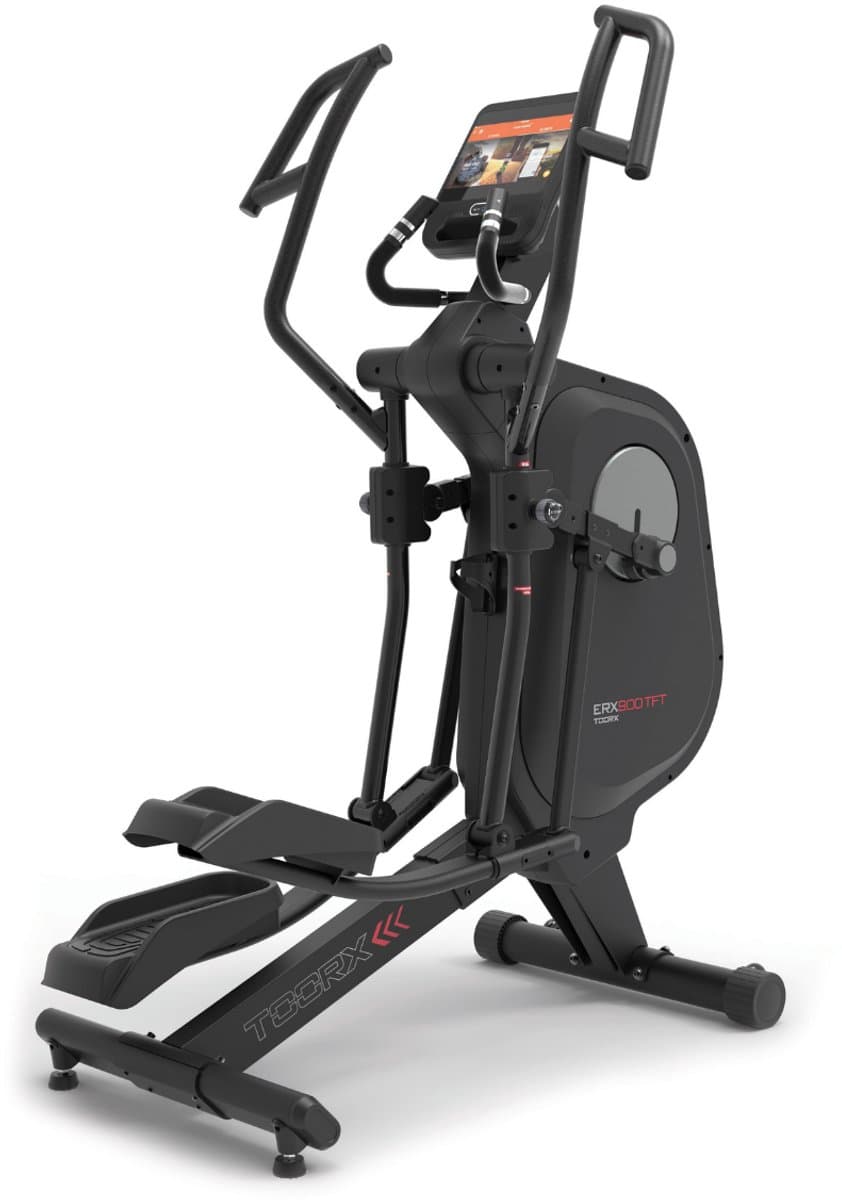 Toorx Fitness ERX-900-TFT Crosstrainer met 10"TFT scherm - 28 Trainingsprogramma's - 16 Weerstandsniveaus