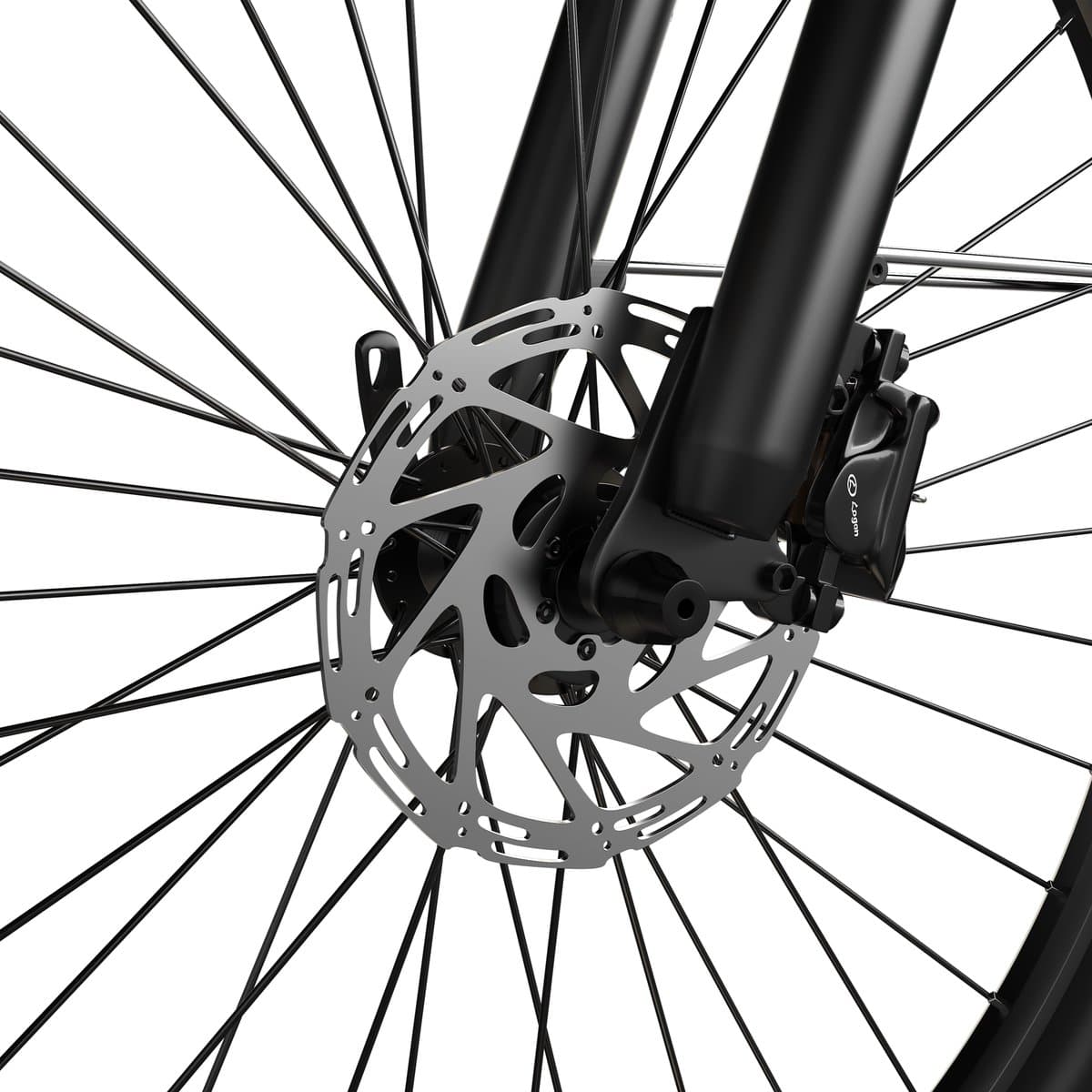 Pixar C1 Pro Elektrische Fiets - 250W Motor - 36V18Ah Accu - 28x1.95" Banden - Max Snelheid 25km/u - Max Bereik 80-100km - Shimano 7-Snelheden - Wit thumbnail 3