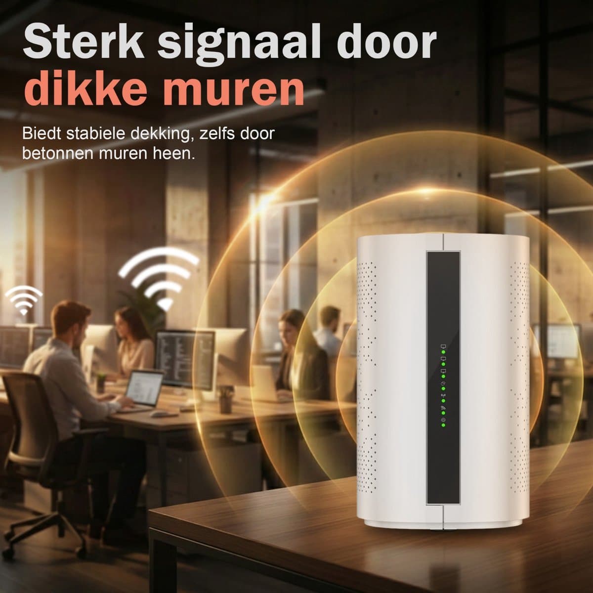 Neotex WiFi-Versterker: WiFi 6, dual-band, mobiele router