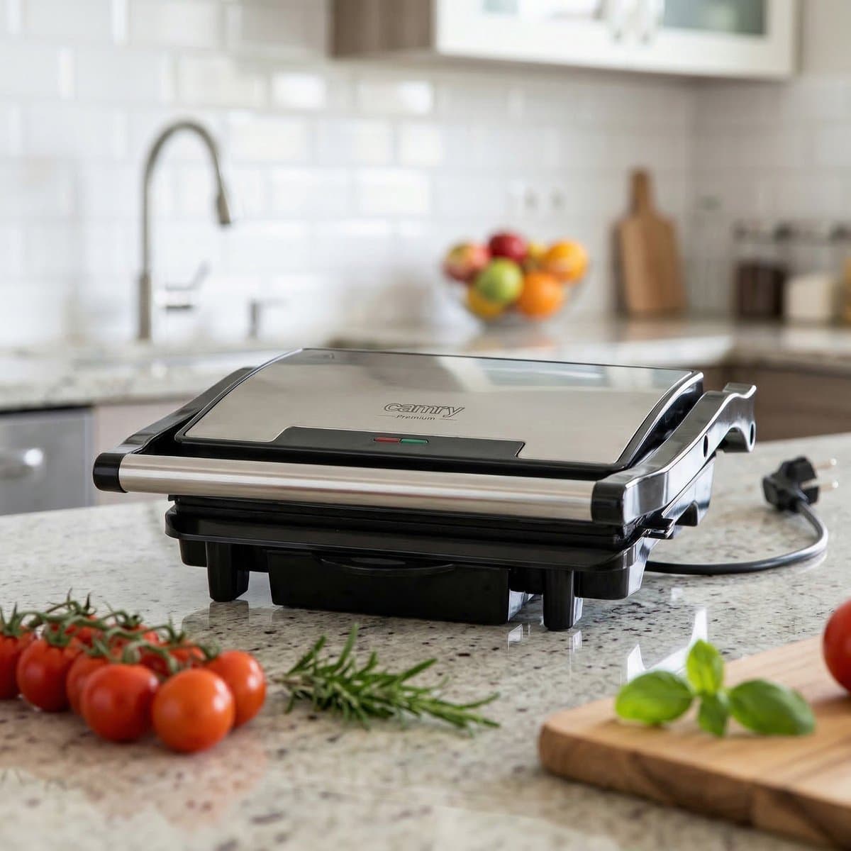 Camry CR 3044 - Panini Grill - contactgrill - raclette thumbnail 3