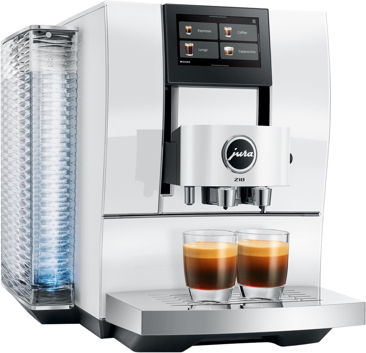 JURA Z10 Diamond White - 51 automatische koffiespecialiteiten