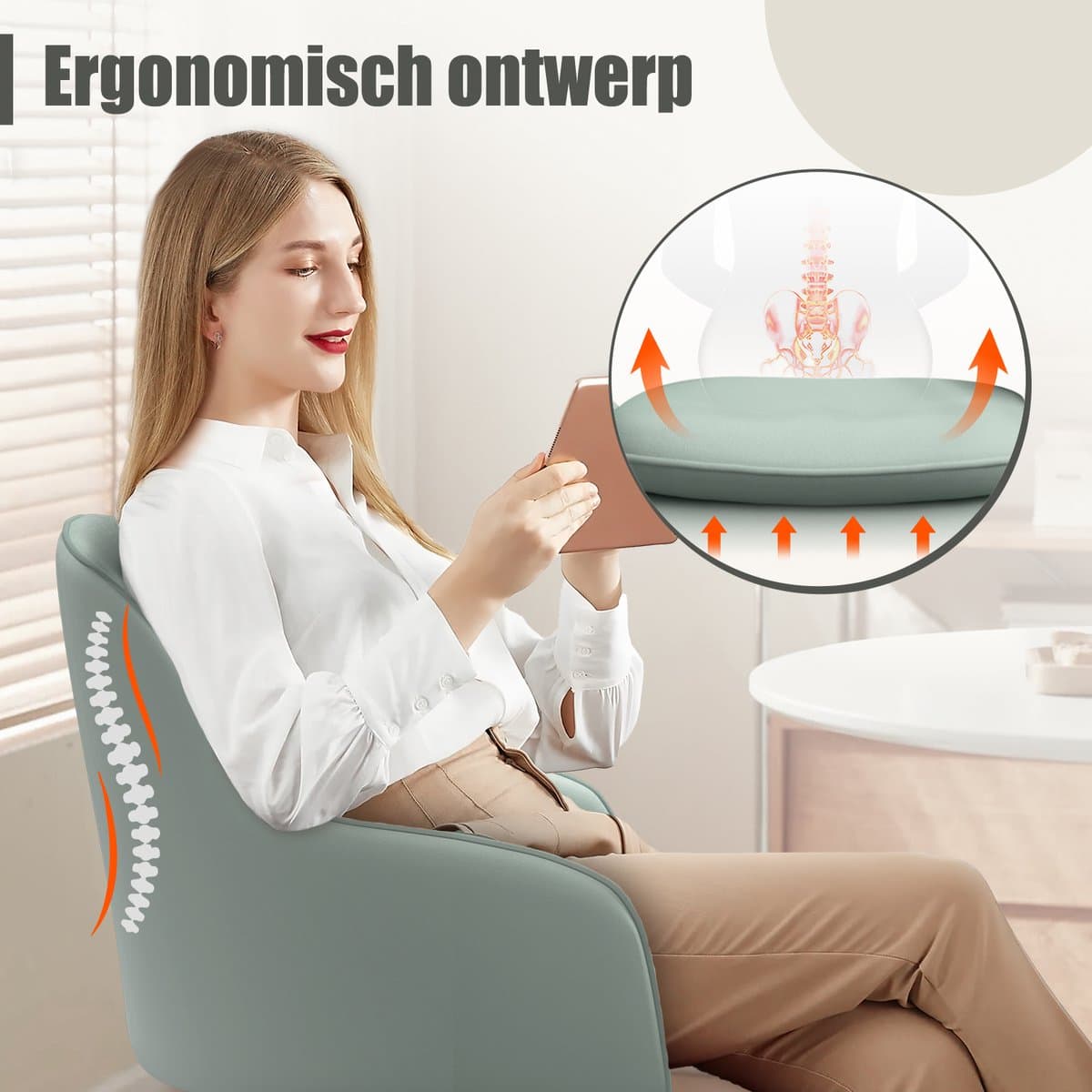 Hiaonyx Ergonomische Bureaustoel thumbnail 2