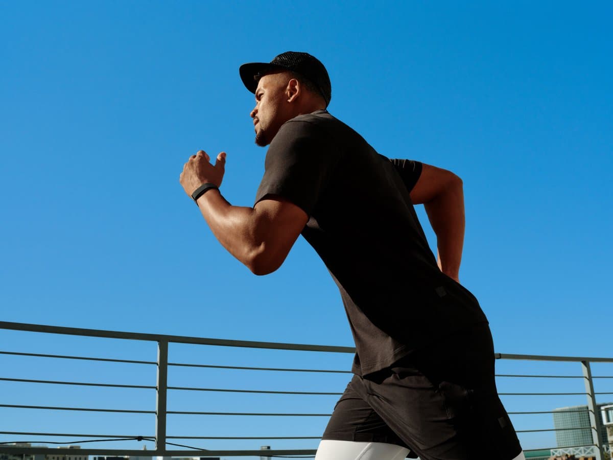 Google Fitbit Air Obsidian - Activitracker - Met zwart Actiesportbandje met klittenband thumbnail 7