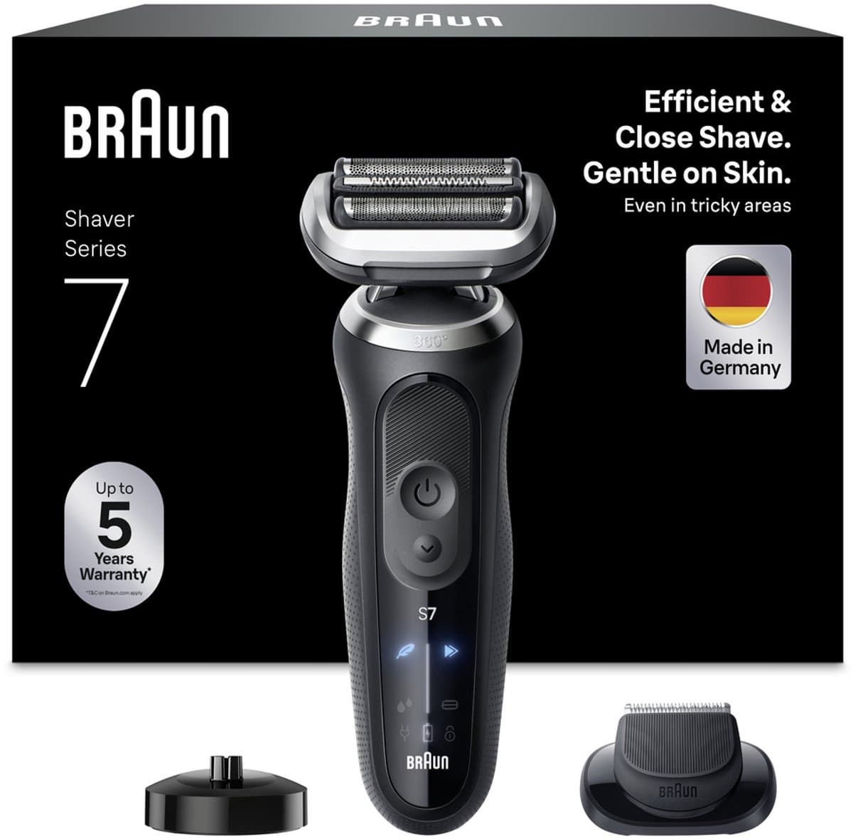 Braun Series 7 72-N4200S: 3 Modes, Waterdicht, 60 Min