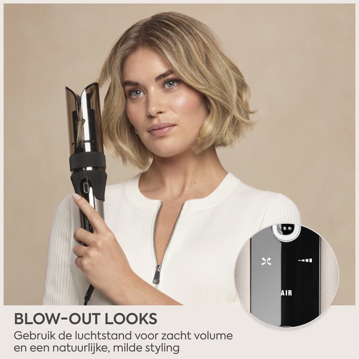 BaByliss Style Secret Air Automatische Krultang C6688E - Auto-Curl Technologie - Prachtige Krullen en Golven - Snel en Veilig Stylen - 3 draairichtingen - 4 timerinstellingen thumbnail 5