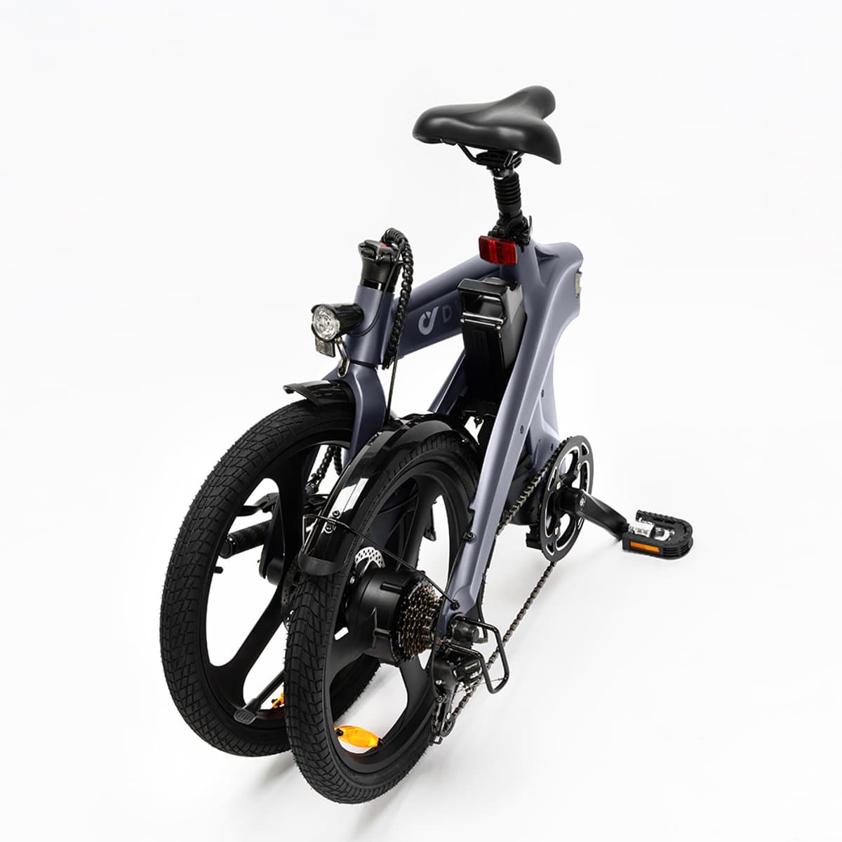 DYU T1 E-Bike - 20 inch - 60km actieradius-250W motor -grijs thumbnail 7