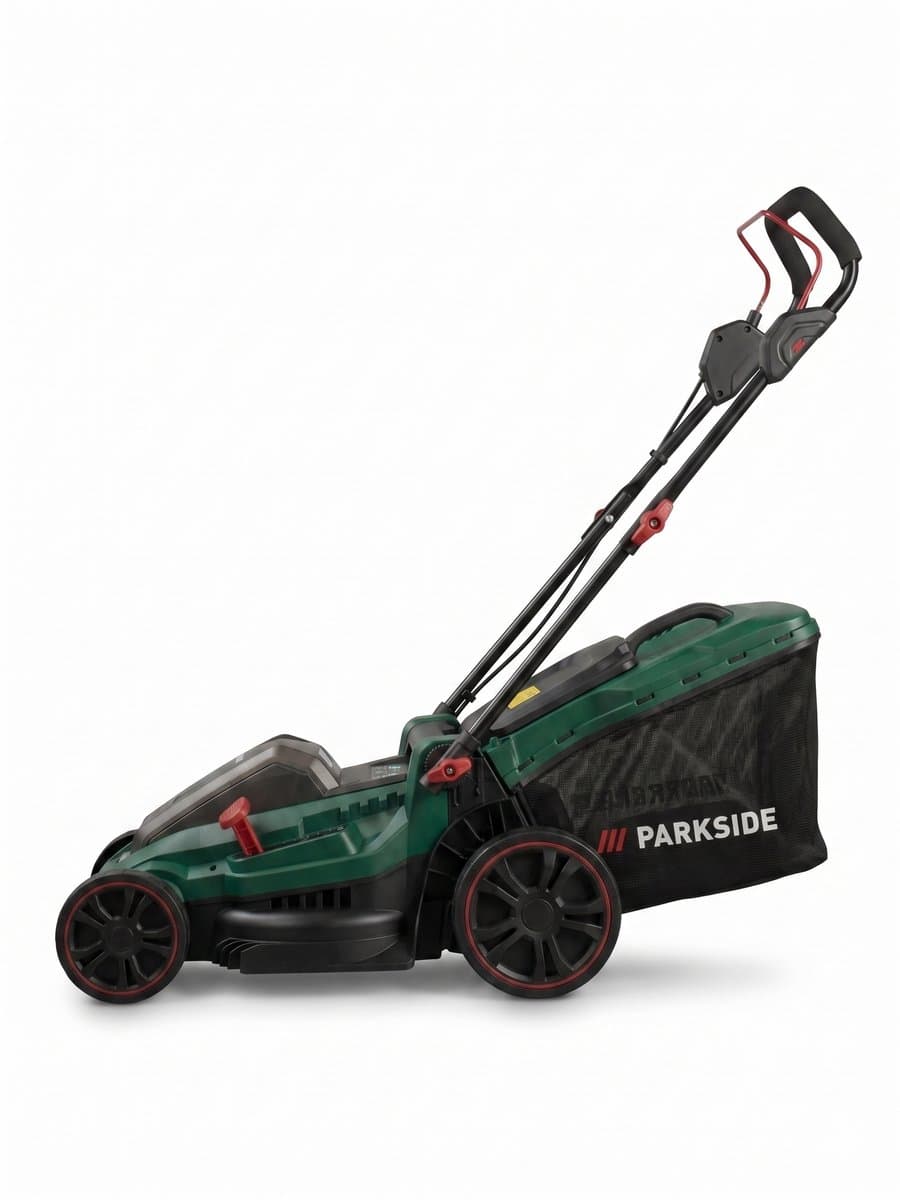 PARKSIDE® Elektrische grasmaaier 1800 W - Maaibreedte: 44 cm - Opvangzak: 55 L - Gazonoppervlakte: tot ca. 500 m² - Snijhoogte: 7 traps van ca. 20/70 mm thumbnail 2