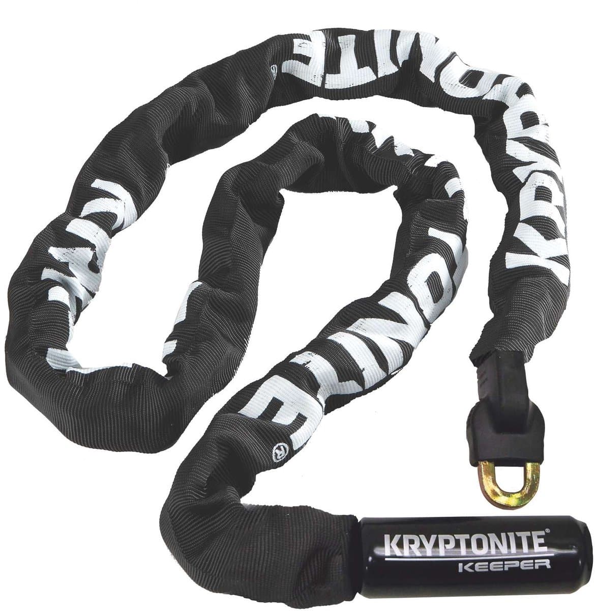 Kryptonite Keeper 712-ketting met Geïntegreerd Combinatieslot – Kettingslot Fiets – Fietsslot Elektrische Fiets – 120 cm – Staal – Zwart thumbnail 7