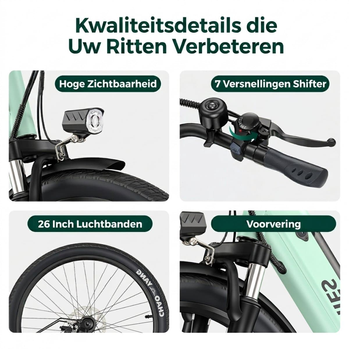HillMiles Milecity 1 Elektrische Fiets thumbnail 5