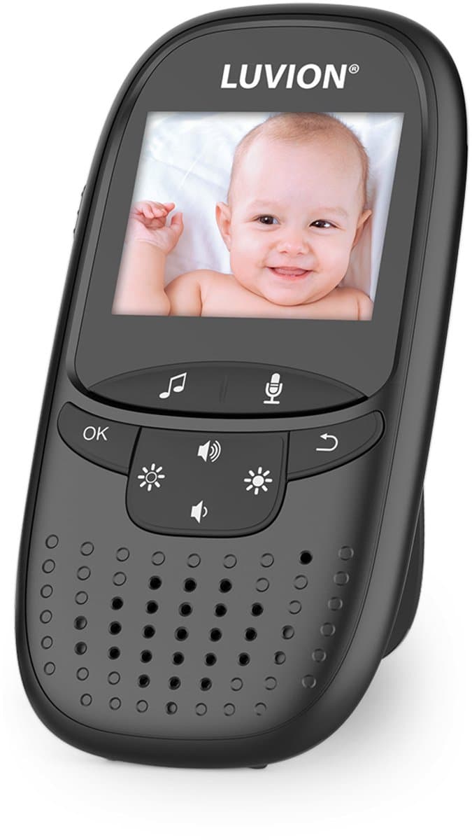 LUVION® Easy Black Babyphone - Babyfoon met camera - Premium Baby Monitor thumbnail 2