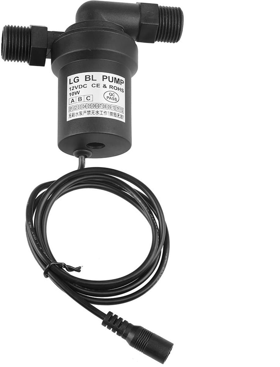 Allecto - Zonnebooster Waterpomp - 12V 10W - Hoog Temperatuur Brushless - Efficiënte Watercirculatie - Voor Tuin en Vijver - Duurzaam en Betrouwbaa... thumbnail 4
