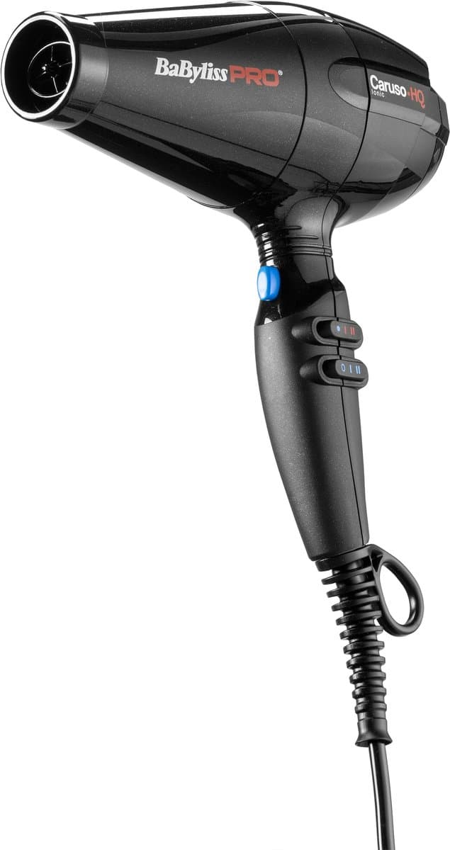 BaBylissPRO Caruso-HQ Föhn BAB6970IE - 2400W AC motor - Ionische functie - 172 km/h - 2 blaasmonden - Professionele haardroger thumbnail 7