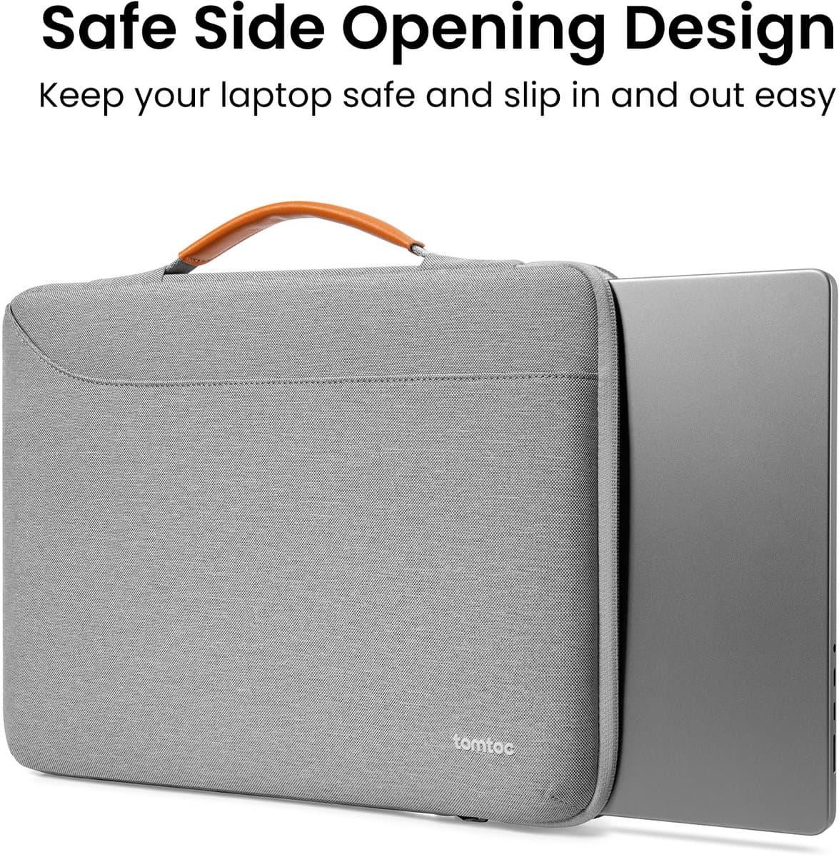 tomtoc Defender-A22 360 beschermende laptoptas voor 2026 16-inch MacBook Pro M5 Pro/Max A3428 A3429, M4/M3/M2/M1 Pro/Max, waterbestendige laptoptas met accessoirevak voor de nieuwe Razer Blade 15 thumbnail 5