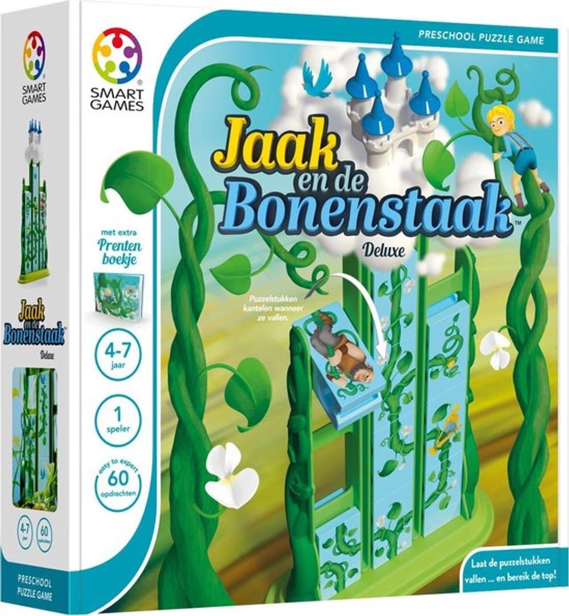 SmartGames Jaak en de Bonenstaak Deluxe - Denkspel met 60 opdrachten thumbnail 8