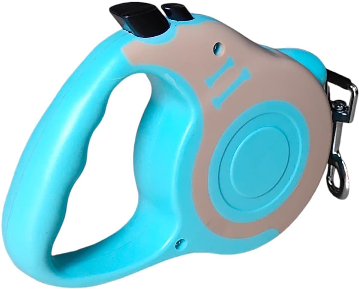 3m Automatische Hondenriem – Intrekbaar Nylon – Voor Kleine Honden & Katten – Tot 8kg thumbnail 2