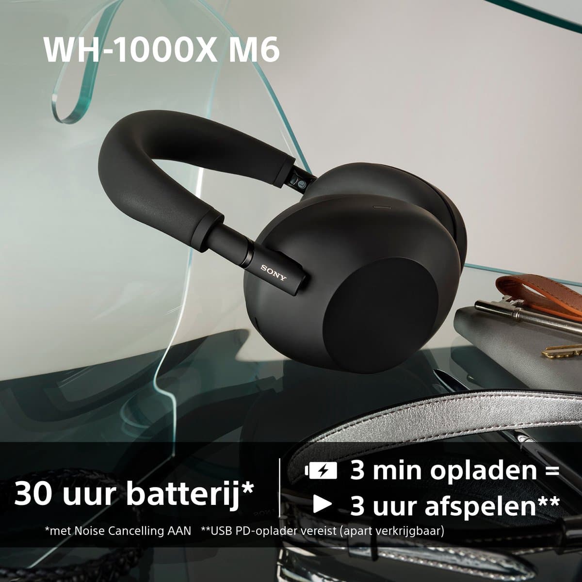 Sony WH-1000XM6 met adaptieve ANC en 30 uur accu thumbnail 5
