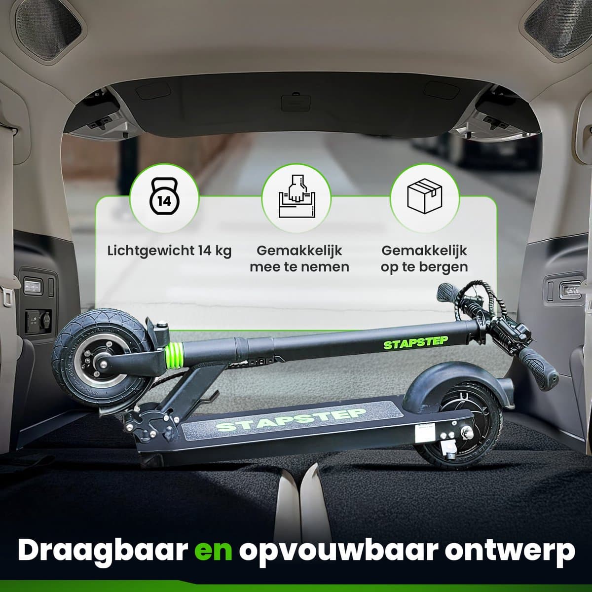 StapStep Pro: 250W, 35km bereik, wettelijk toegestaan thumbnail 6