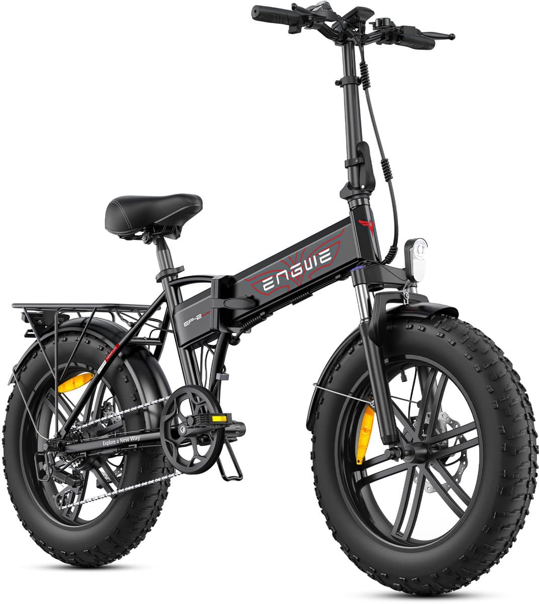 ENGWE EP-2 BOOST E-Bike - 20 inch - 120km actieradius - 250W motor - zwart
