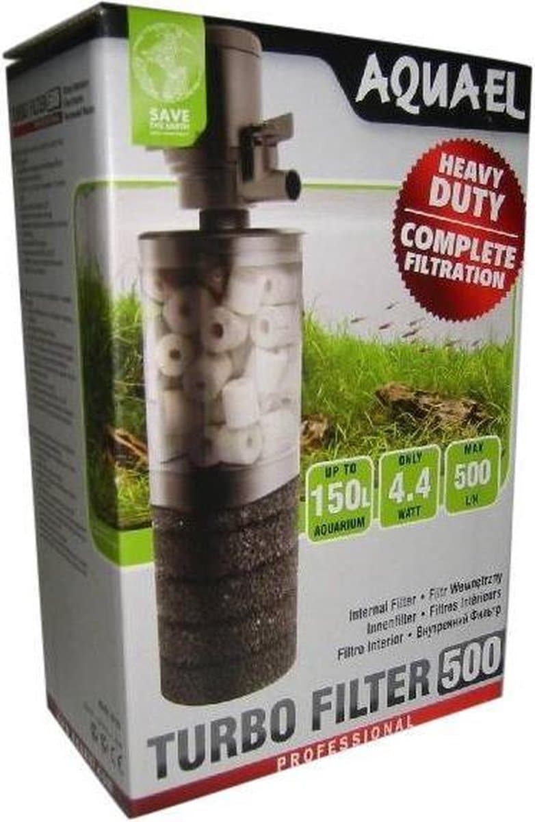 Aquael turbo filter 500 - Aquarium binnen filter - voor Aquaria tot 150 liter thumbnail 4