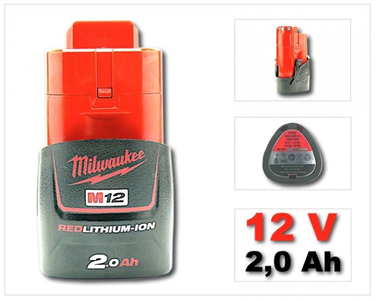 MILW schroefboormachine (accu), nom. 12V, accucapaciteit 2Ah thumbnail 4