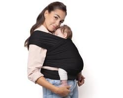 Productfoto van Baby Wrap Draagdoek Zwart