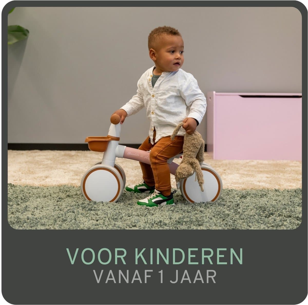 Bandits First Rider Loopfiets - Verstelbaar Vanaf 1 Jaar thumbnail 4