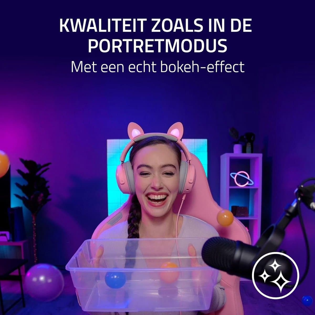 Razer Kiyo Pro Ultra - 4K-webcam voor streamen in ultra HD thumbnail 6