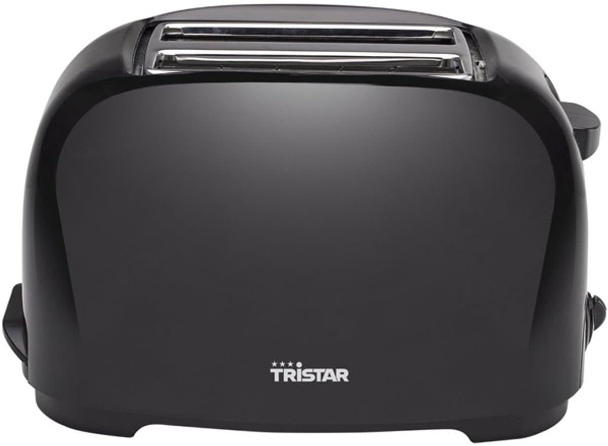 Tristar Broodrooster BR-1025 - 800W - 6 Bruiningsniveau's - 2 Broodsleuven voor 2 boterhammen - Zwart thumbnail 2