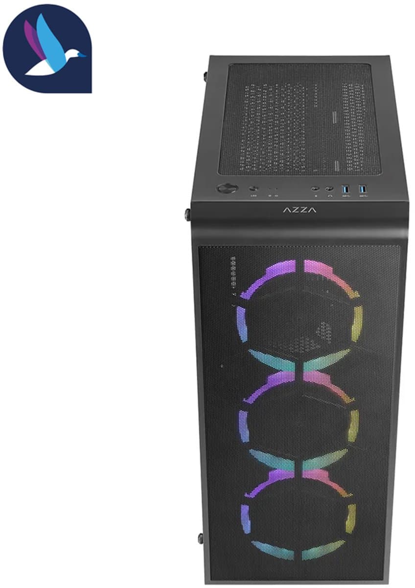 AZZA Prime Gaming PC - Intel Core i7 12700KF - NVIDIA RTX 5070 - 32 GB RAM - 1 TB SSD - WiFi thumbnail 2