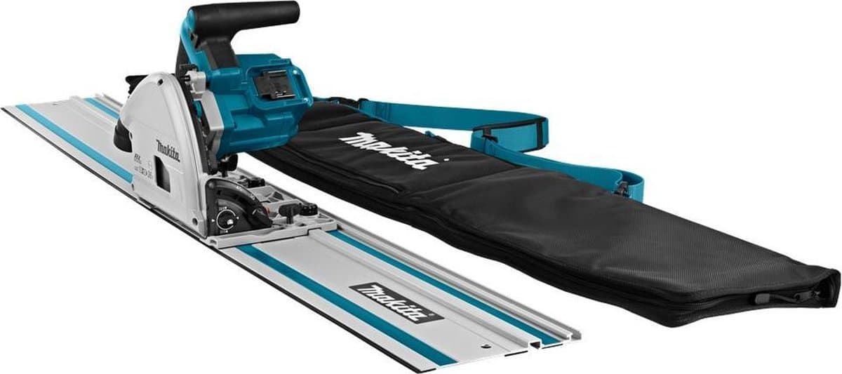 Makita DSP600ZJ2 Accu Invalzaag 2x18V met Geleiderail thumbnail 6