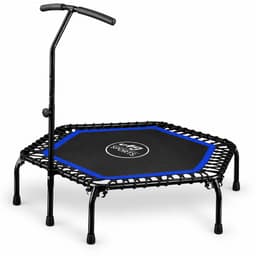 Productfoto van AJ-Sports Fitness Trampoline met grijpstang