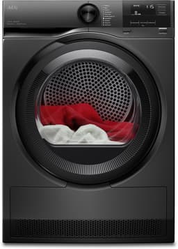 Productfoto van AEG TE7ONYX 7000 serie SensiDry® - Warmtepomp droger - Energielabel C - 8 kg