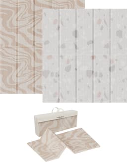 Productfoto van Liefjes & Co Speelmat Baby - Speelkleed Baby 180x200x1,5 cm – XPE Foam Speelkleed – Dubbelzijdige - Opvouwbaar
