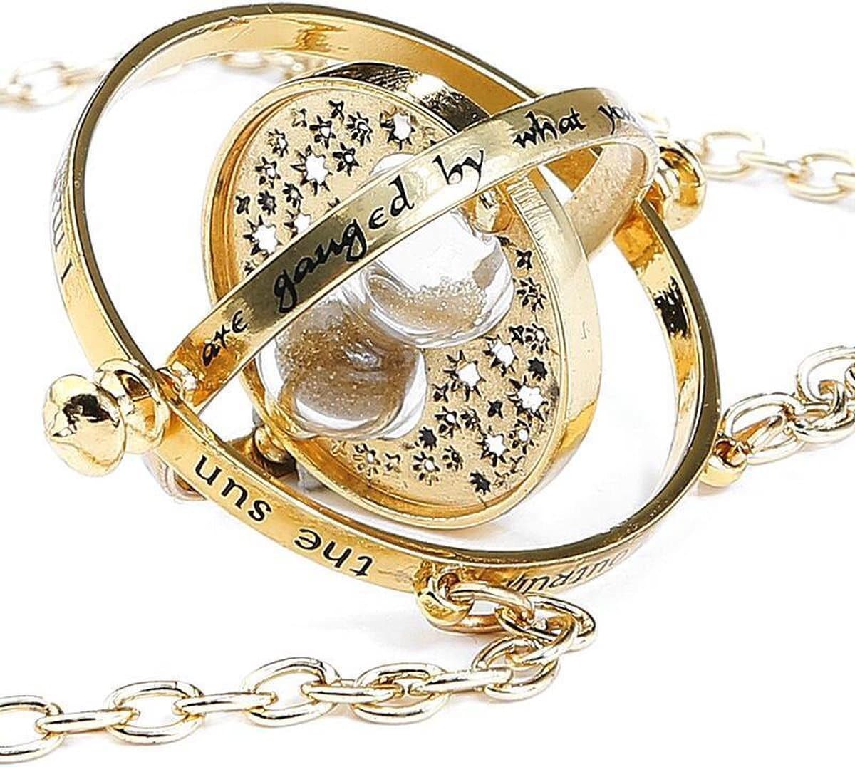 Noble Collection Harry Potter Time Turner ketting goudkleurig thumbnail 8