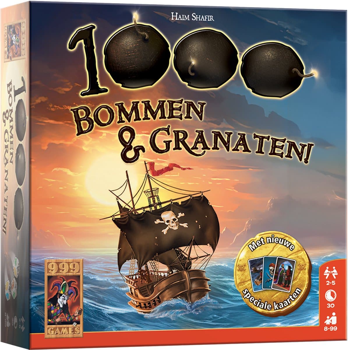 999 Games 1000 Bommen & Granaten! - Piraten dobbelspel thumbnail 7