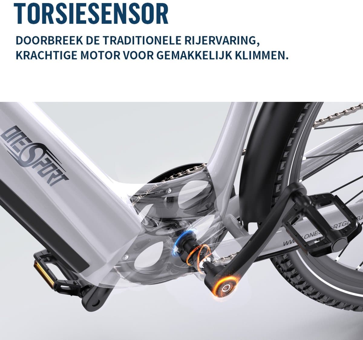 OneSport OT05PRO - 810Wh e-bike met 140km bereik thumbnail 6