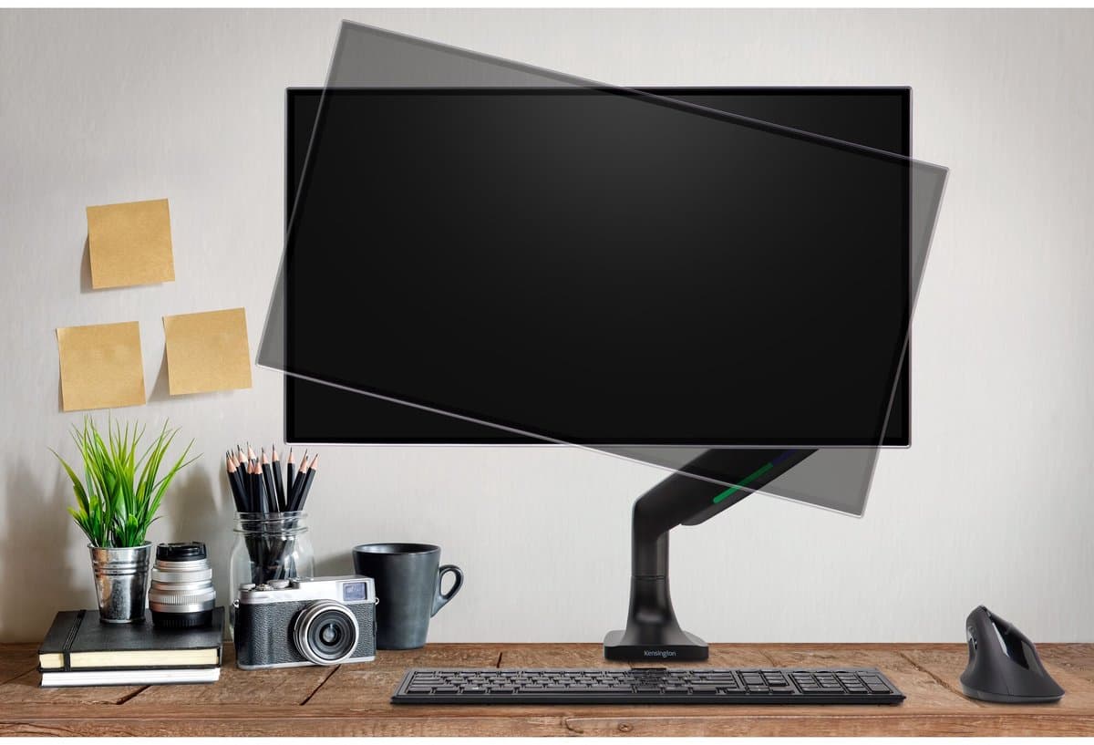 Kensington SmartFit® Enkele Monitor arm - In hoogte Verstelbaar - Zwart thumbnail 6