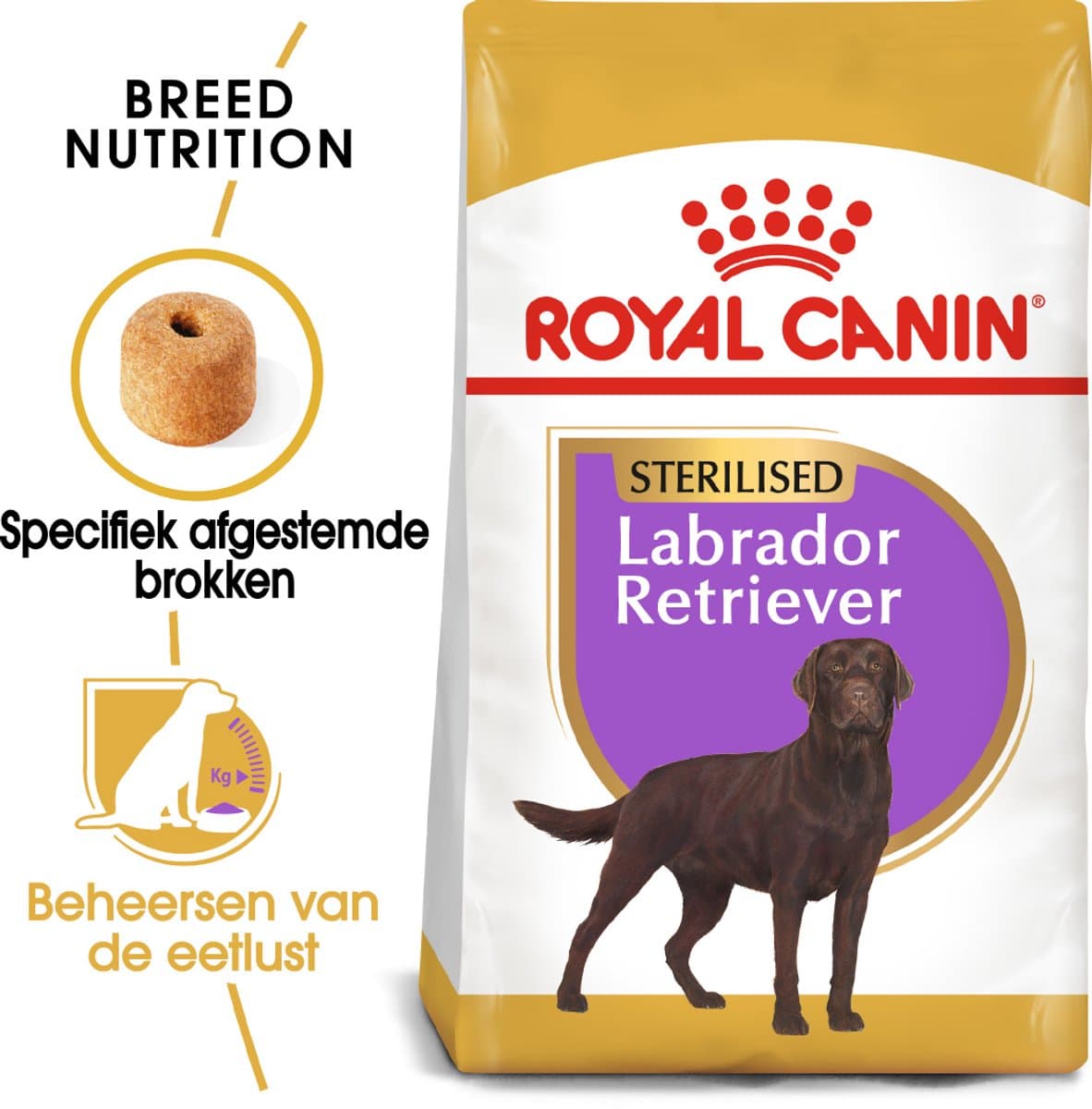 Royal Canin Labrador Retriever - 12 kg - Hondenvoer - Sterilised thumbnail 5
