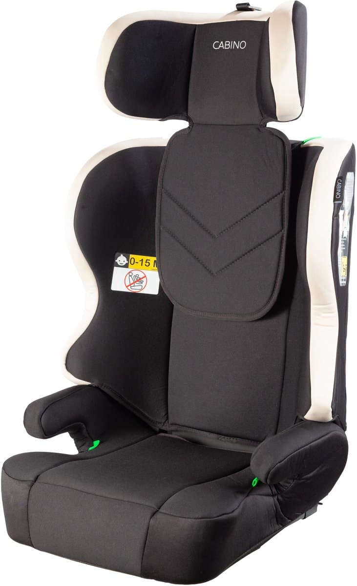 Cabino Autostoel Dynamic Groep 2/3 - Isofix - 100 - 150 cm I-Size - Beige thumbnail 8