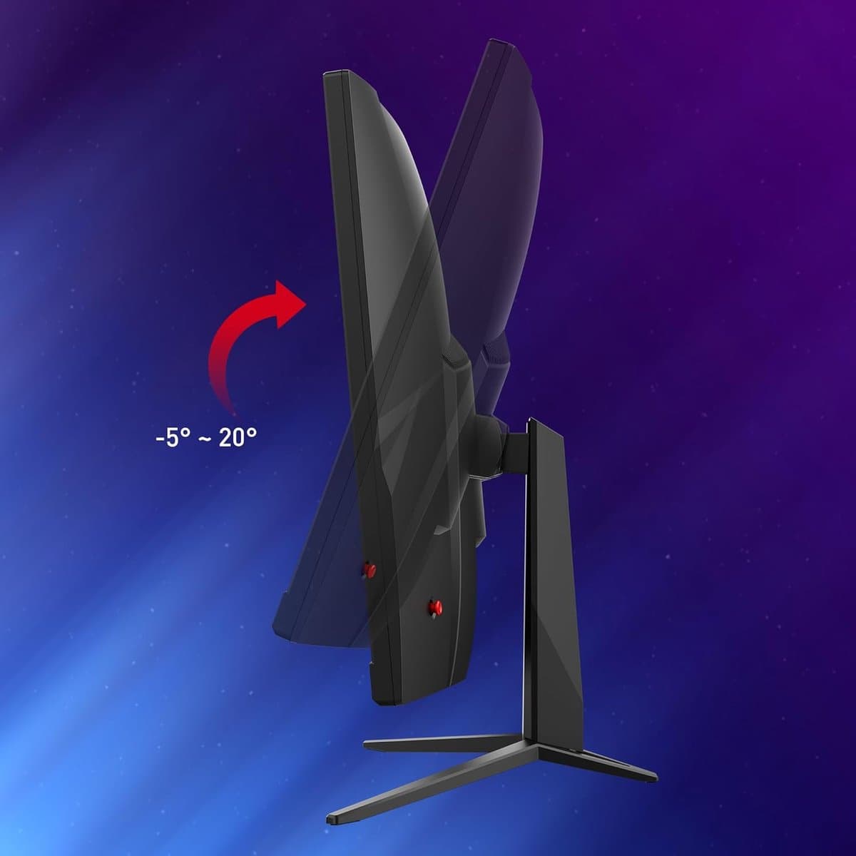 MSI G32CQ4 E2: 32" WQHD 165Hz curved gaming monitor thumbnail 4