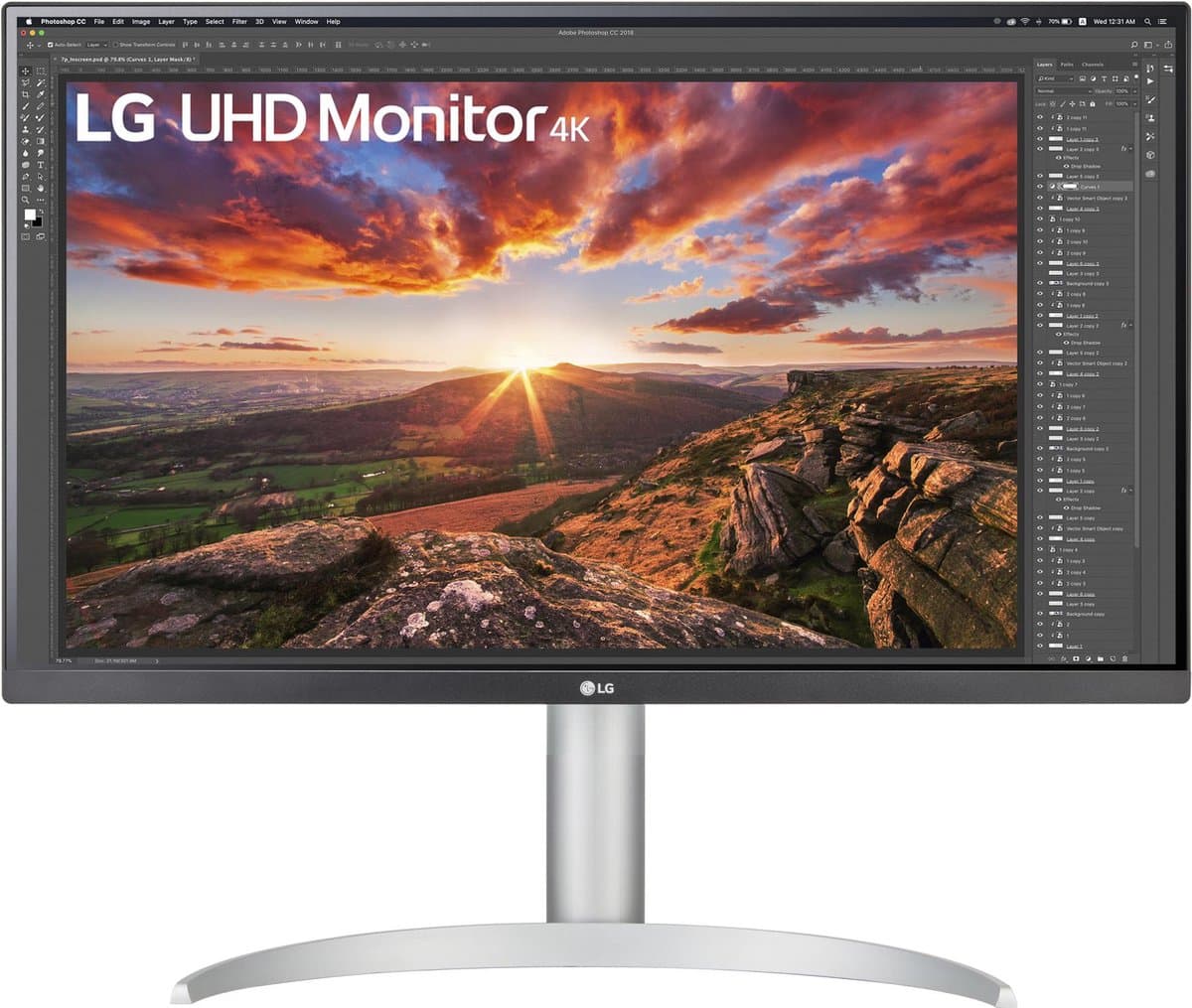LG 27UP850K-W 4K-monitor met USB-C 90W thumbnail 3