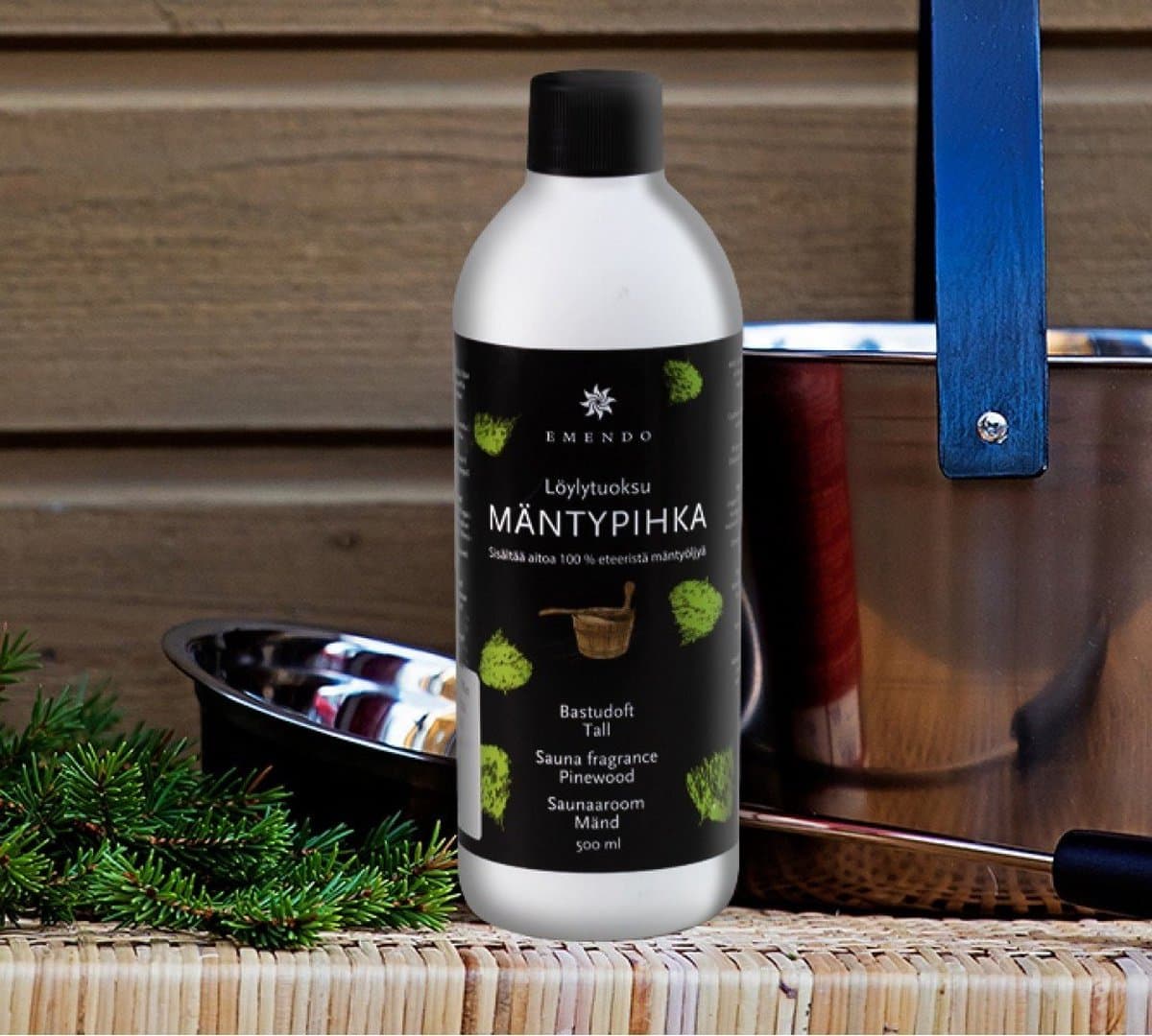 Emendo Sauna geur Pinewood - Dennen 500 ml - Opgietmiddel Sauna thumbnail 2