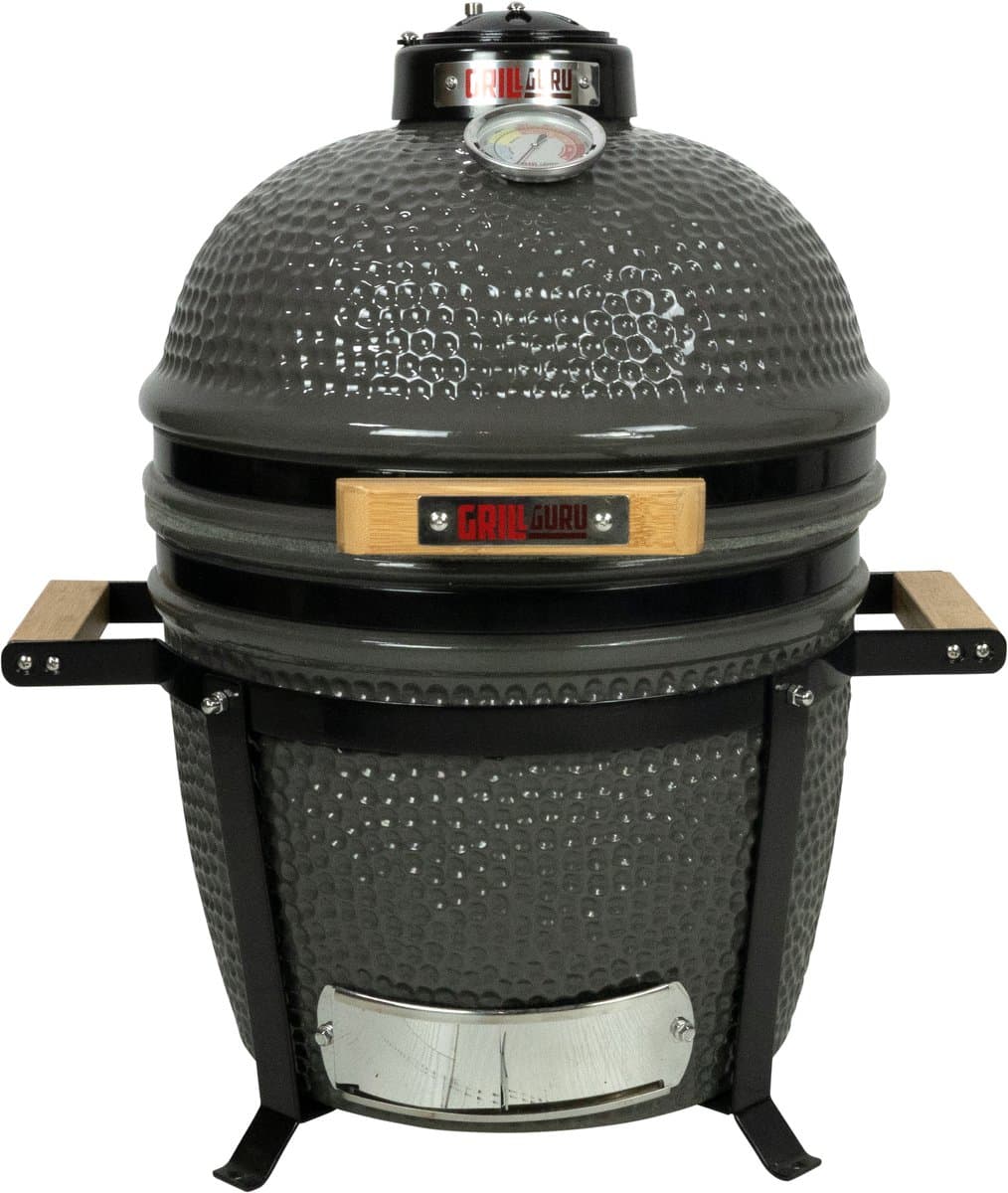 Grill Guru Kamado Barbecue Original Compact ø33cm / ø13inch - Compleet - Grijs - afbeelding 1