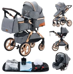 Productfoto van Kinderwagen 3-in-1 - Reiswieg buggy - Veilig vervoer