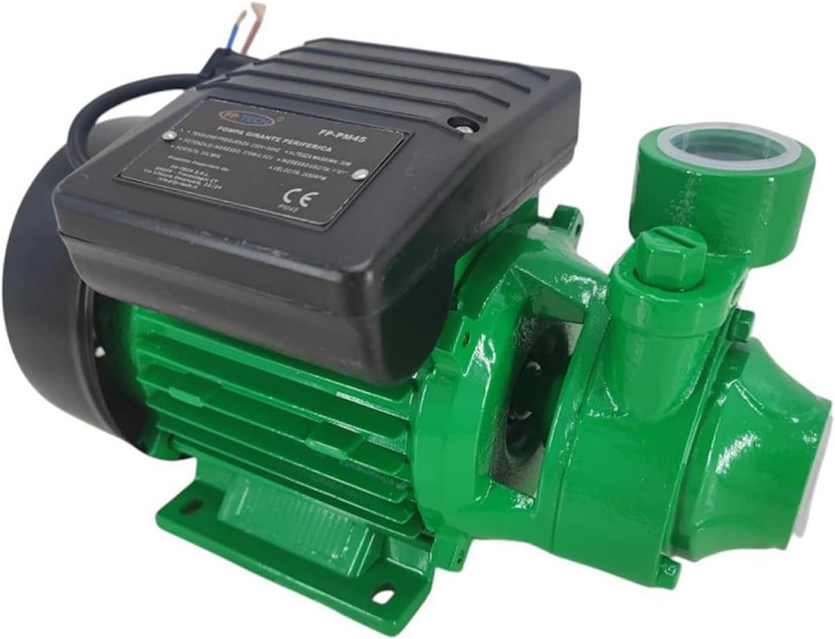 Krachtige Volumetrische Zelfaanzuigende Waterpomp 370W voor Huis en Tuin thumbnail 2