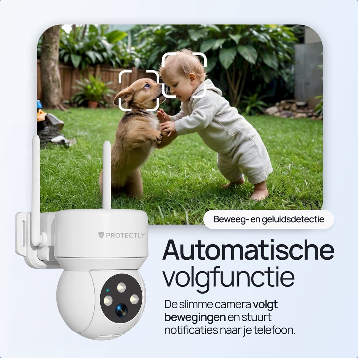Protectly Bewakingscamera Buiten – 2K HD 3MP met 64GB SD thumbnail 8