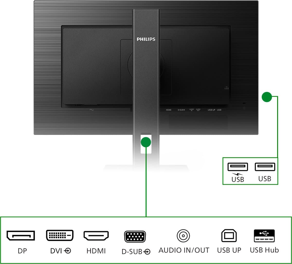Philips 272B1G - Energiezuinige 27" IPS Monitor met PowerSensor thumbnail 6