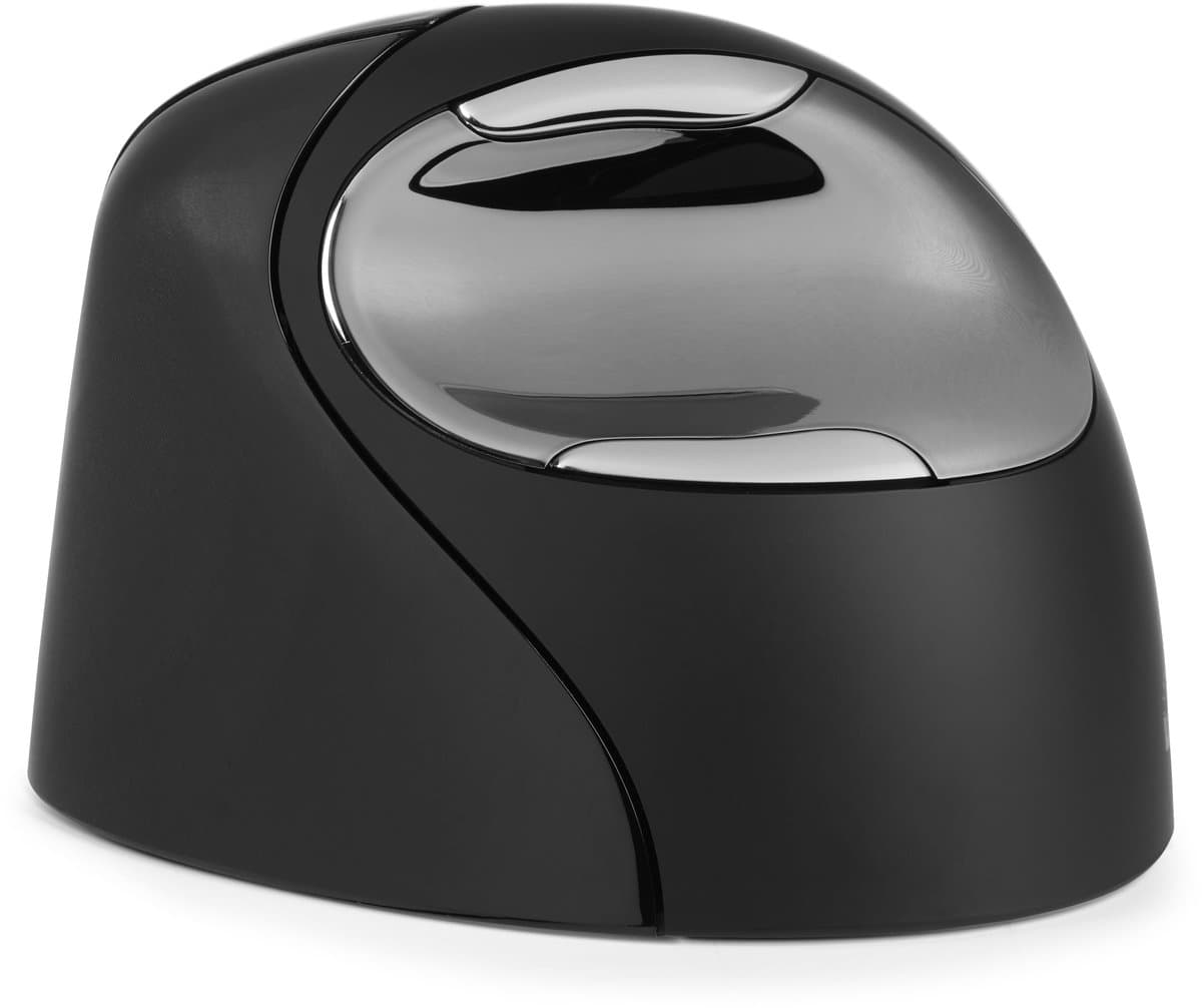 Evoluent Verticale Muis 4 – Bluetooth – Rechtshandig – Regular – Uitvinder van de Verticale Muis – Ergonomisch Gevormd voor Comfort – Vermindert Polsbelasting – 4 DPI Standen – 6 Knoppen – Voor MacOs thumbnail 2