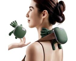 Compacte Nekmassageapparaat - Groen